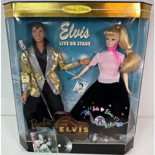 1994 Barbie Loves Elvis Presley Gift Set Collector Edition Mattel 17450