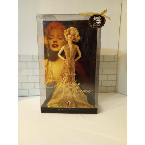 Barbie As Marilyn Monroe Blonde Ambition 50th Anniversary 2008 Pink Label