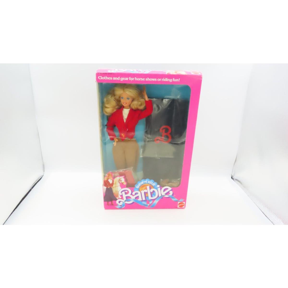 Show `N Ride Barbie 1988 Mattel 7799 Nrfb