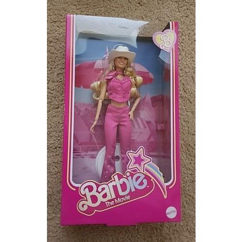 Barbie The Movie Collectible Doll Margot Robbie As Barbie In Pink Western Outfit