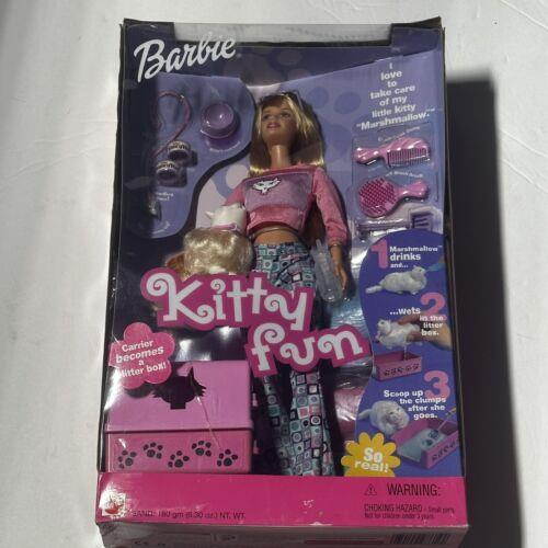 Mattel Barbie Kitty Fun Blonde Nrfb Rare Hard TO Find Nip Box Worn