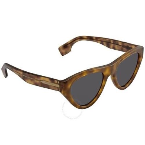 Burberry Women`s Cat Eye Ladies Sunglasses BE4285 379487 Gray Size 52 MM - Gray