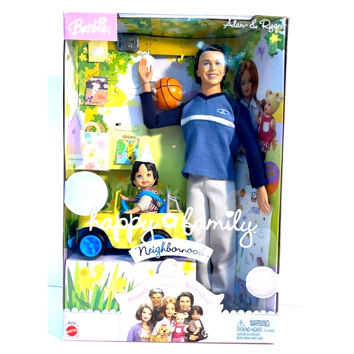 Mattel 2002 Happy Family Neighborhood Alan Ryan Barbie