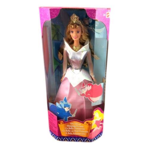 Barbie Sleeping Beauty Princess Aurora Doll Disney Vintage Mattel 1999