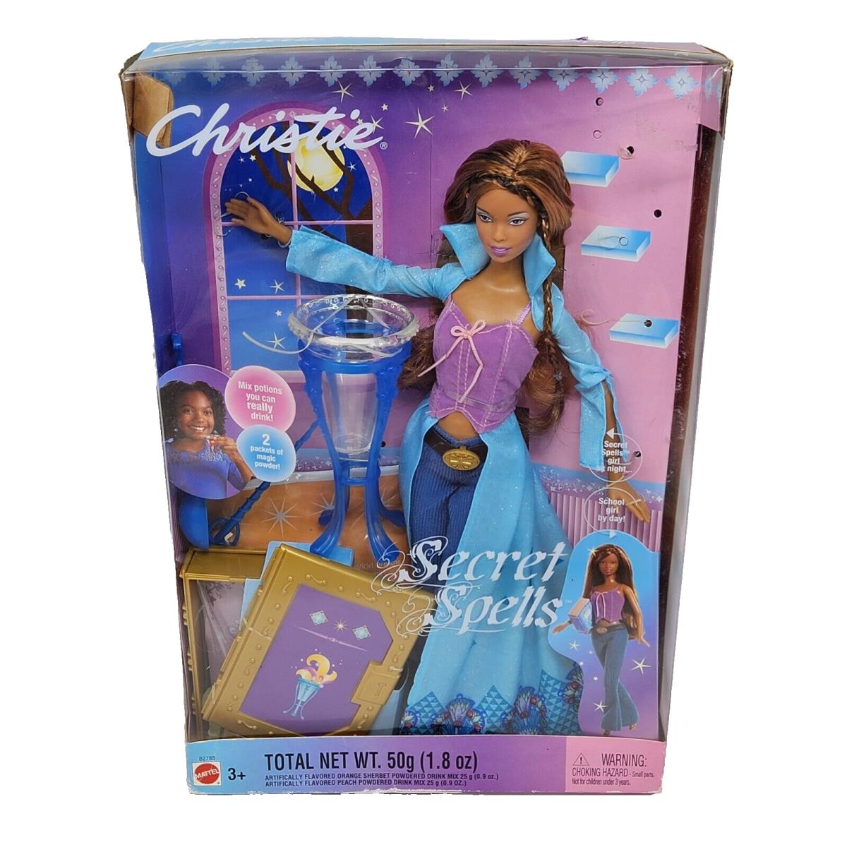 2003 Secret Spells Christie Barbie Doll Mattel B2788 Nos Nrfb