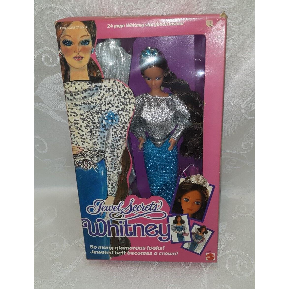 Vintage Barbie Jewel Secrets Whitney Doll Old Store Stock Nrfb Rare