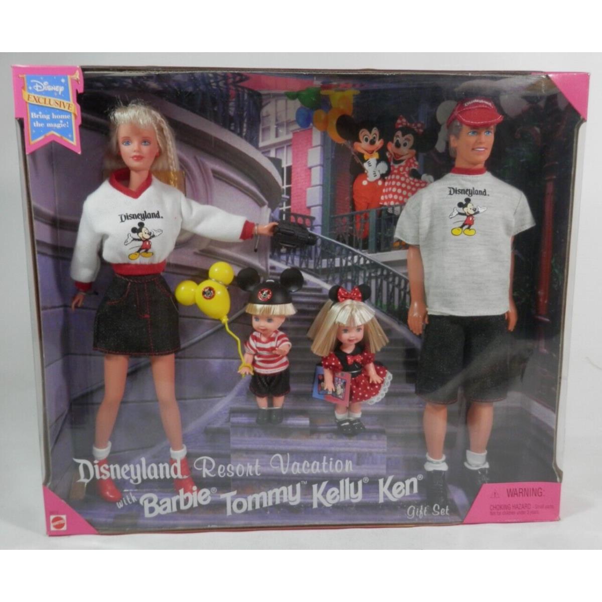 Disney Barbie Doll Disneyland Resort Vacation Gift Set 1998 Disney Parks