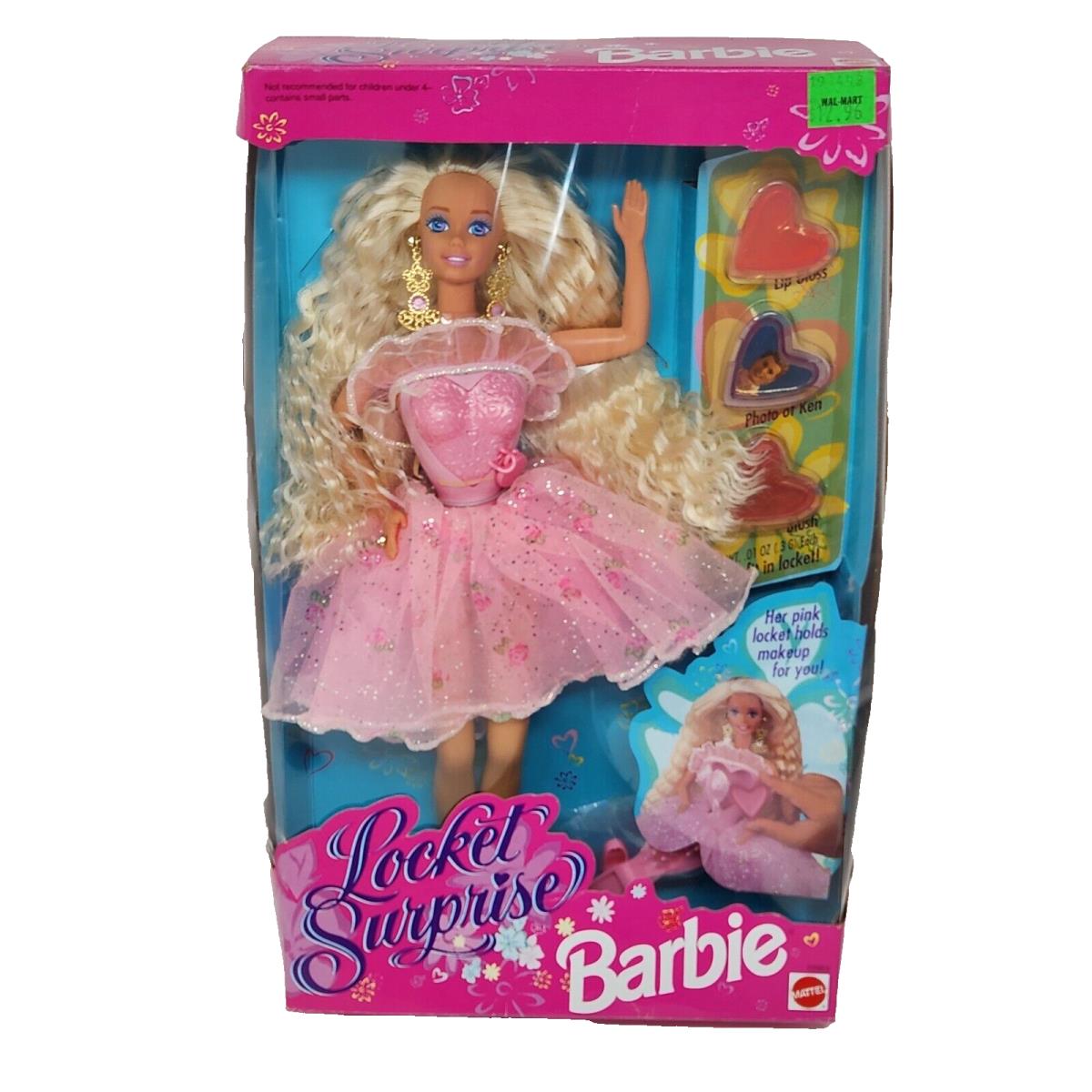 Vintage 1993 Locket Surprise Barbie Doll IN Box Box 10963