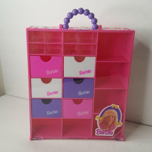 Barbie Floral Quilted Sided Closet Organizer Shelves Drawers
