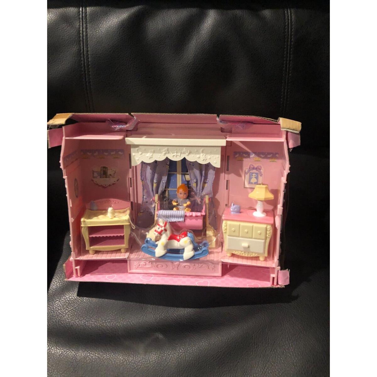 Fisher Price Loving Family Dollhouse Additions Bed Time Baby Girl Room