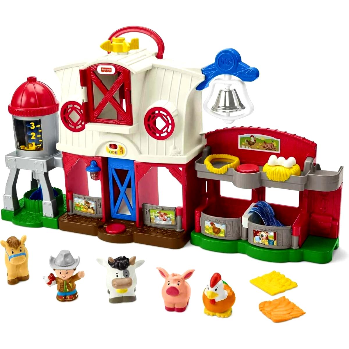 Fisher Price Little People Caring For Animals Farm Playset 45+ Sounds Songs