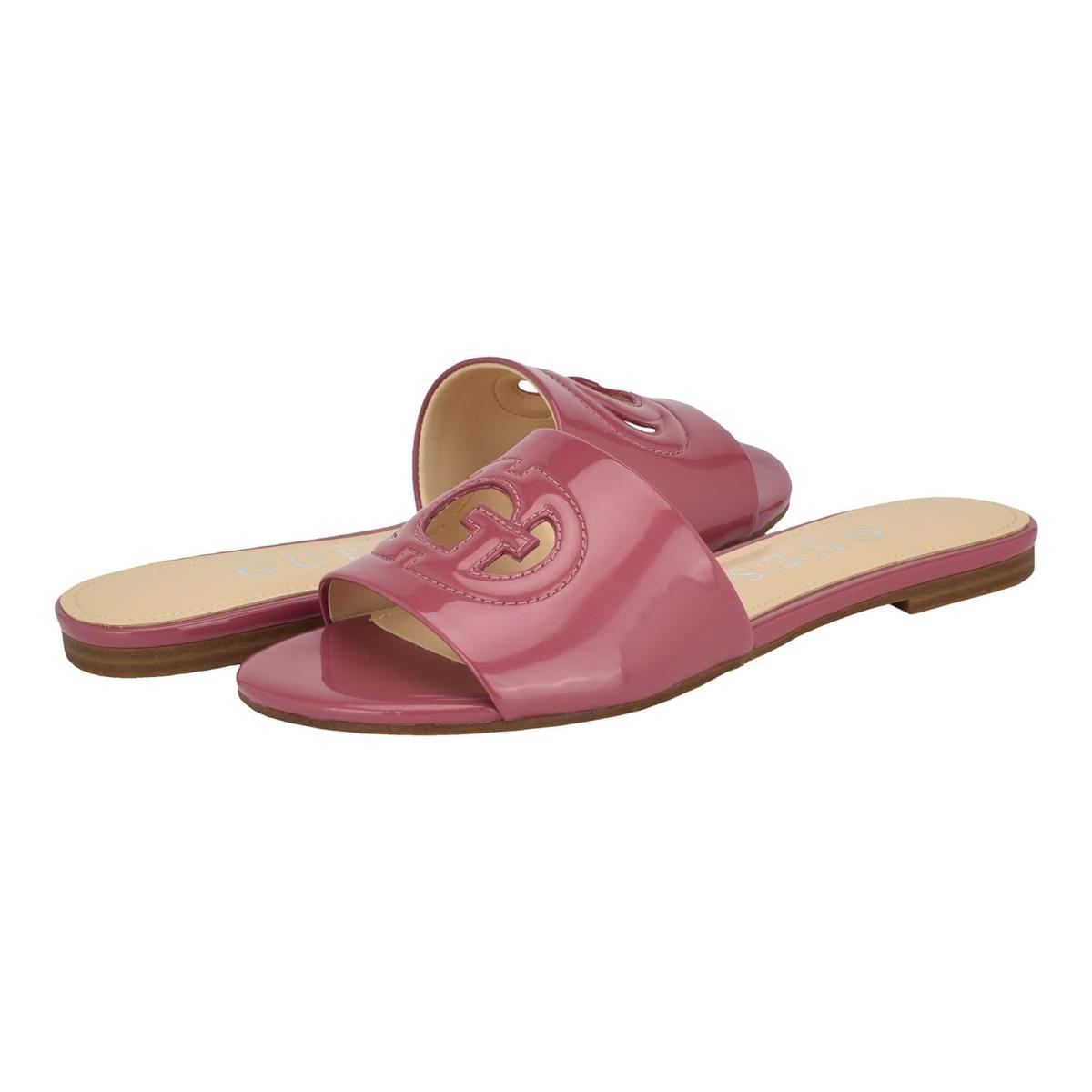 Woman`s Sandals Guess Tashia Light Pink Patent