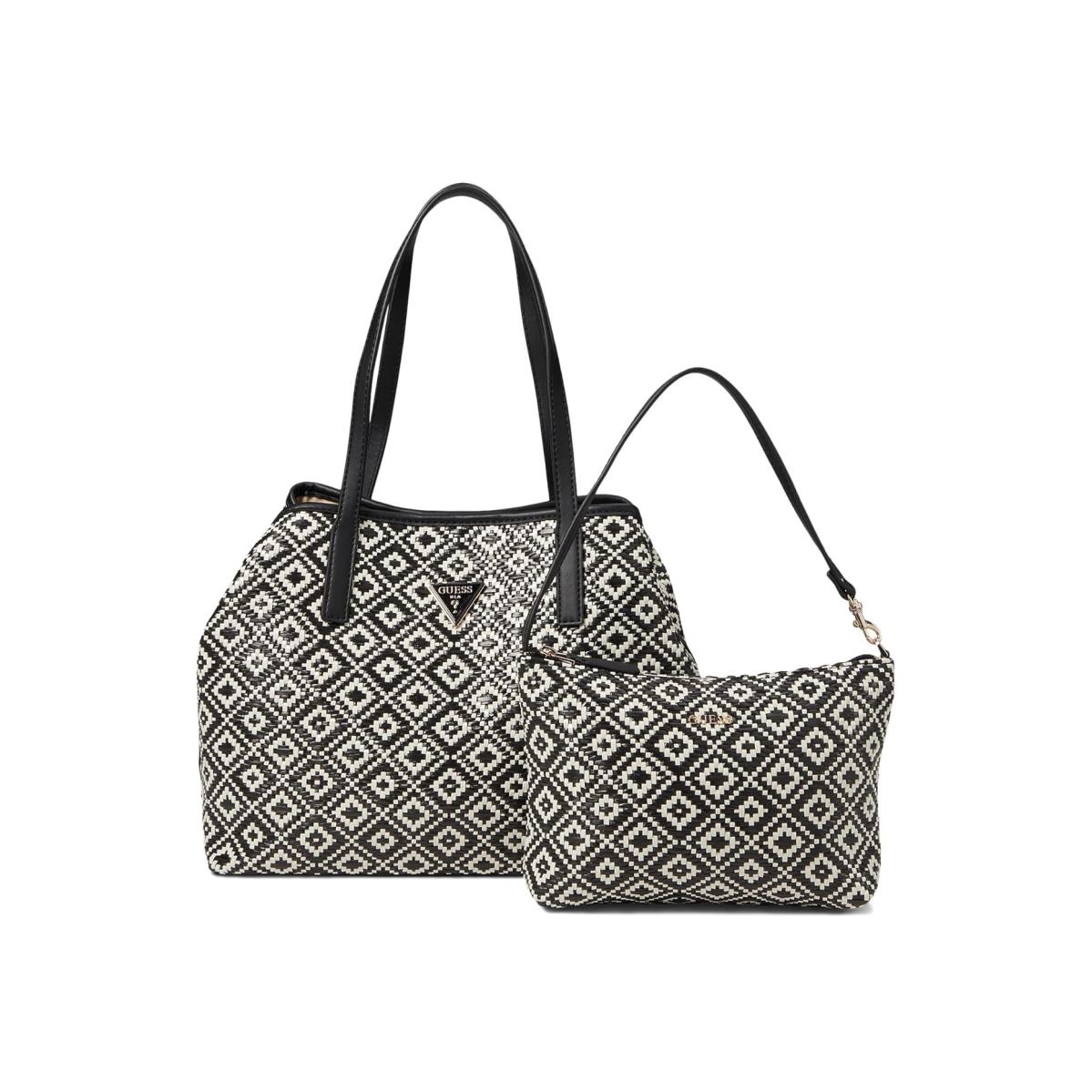 Woman`s Handbags Guess Vikky II 2 In 1 Tote Black