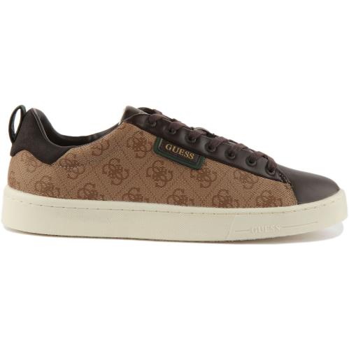 Guess Fmvic8Fal12 Vice Mens Lace Up Low Sneakers In Brown Beige US Size 7 - 13