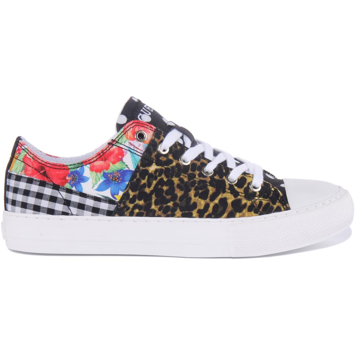 Guess Fl6P3Zfap12 Pranz3 Womens Lace Up Sneakers In Multi Colo Size US 5 - 11