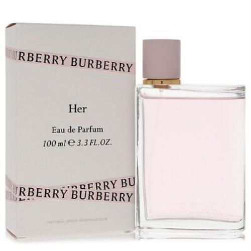 Burberry Her by Burberry Eau De Parfum Spray 3.4 oz Women