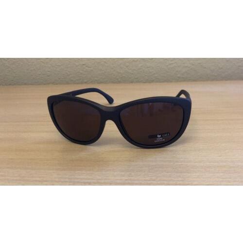 Bolle Greta 12105 Sunglasses Matte Brown Frame Made in Italy