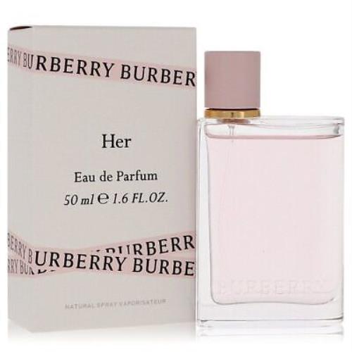 Burberry Her by Burberry Eau De Parfum Spray 1.7 oz Women