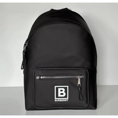 Burberry Abbeydale Nylon Backpack Black 80653101