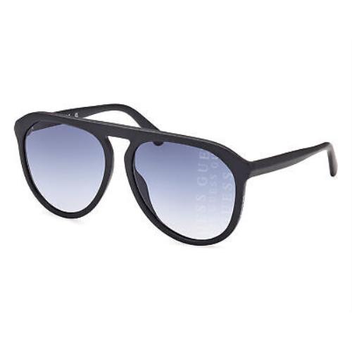 Guess GU00058-02W-59 Matte Black Sunglasses