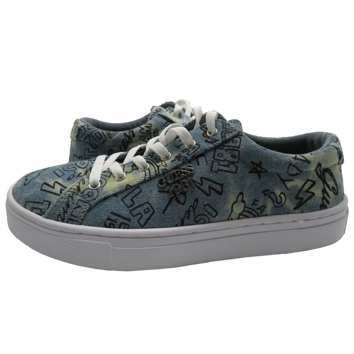Guess Jaidy Graffiti Low-top Sneakers Size: 10