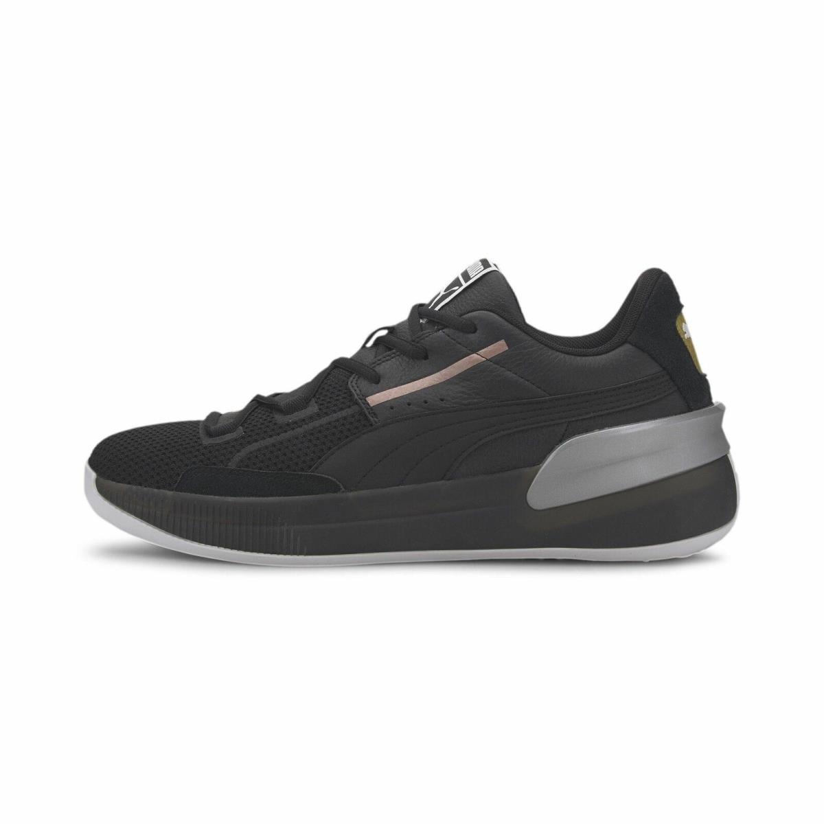 194044-01 Mens Puma Clyde Hardwood Metallic