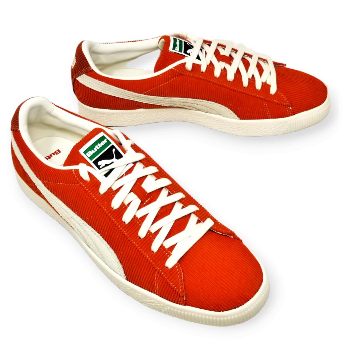Puma x Butter Goods Basket Vtg Sneakers Orange US Men`s Size 12 - Orange