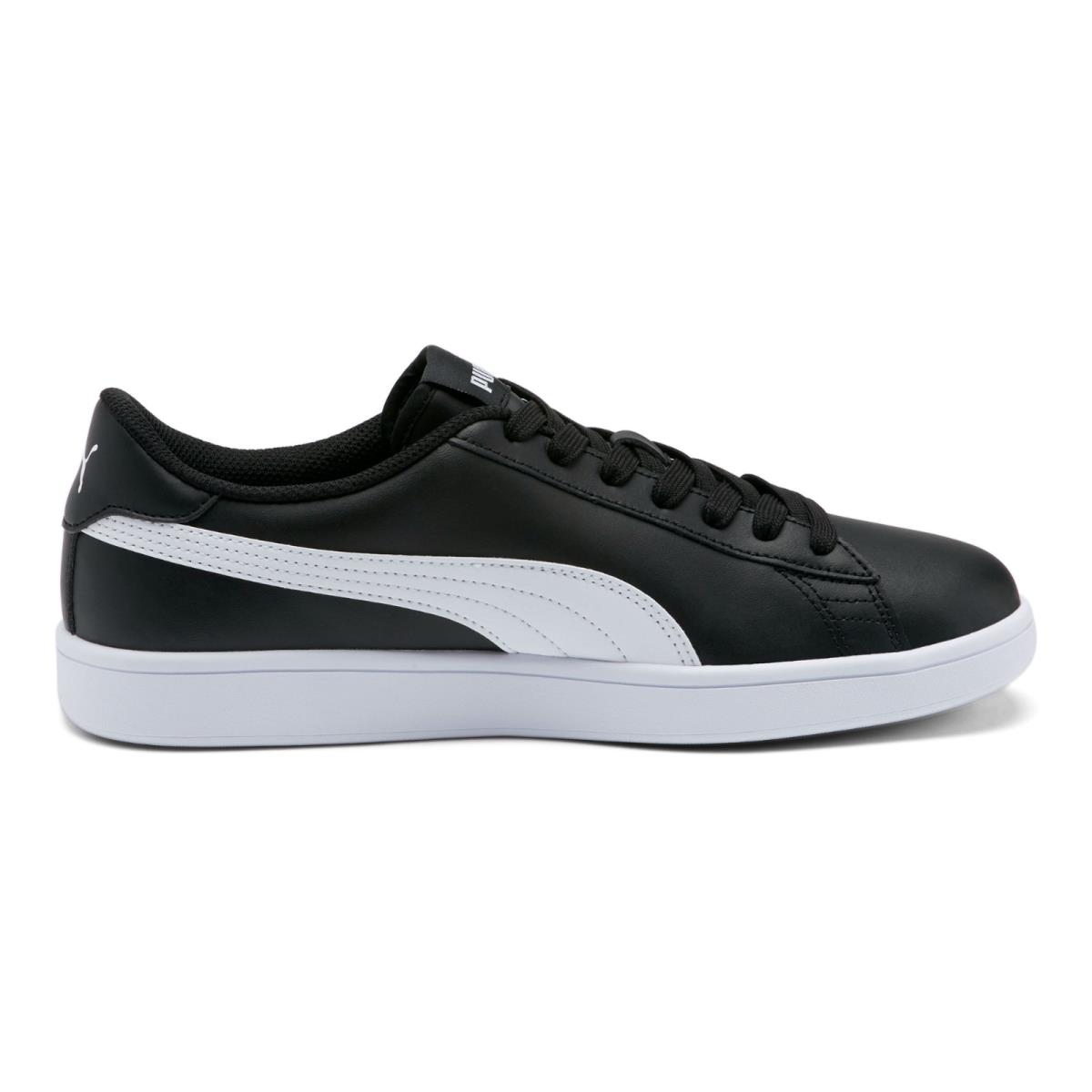 Puma Men Smash v2 L Sneaker Puma Black - Puma White 365215-04 - Black/White