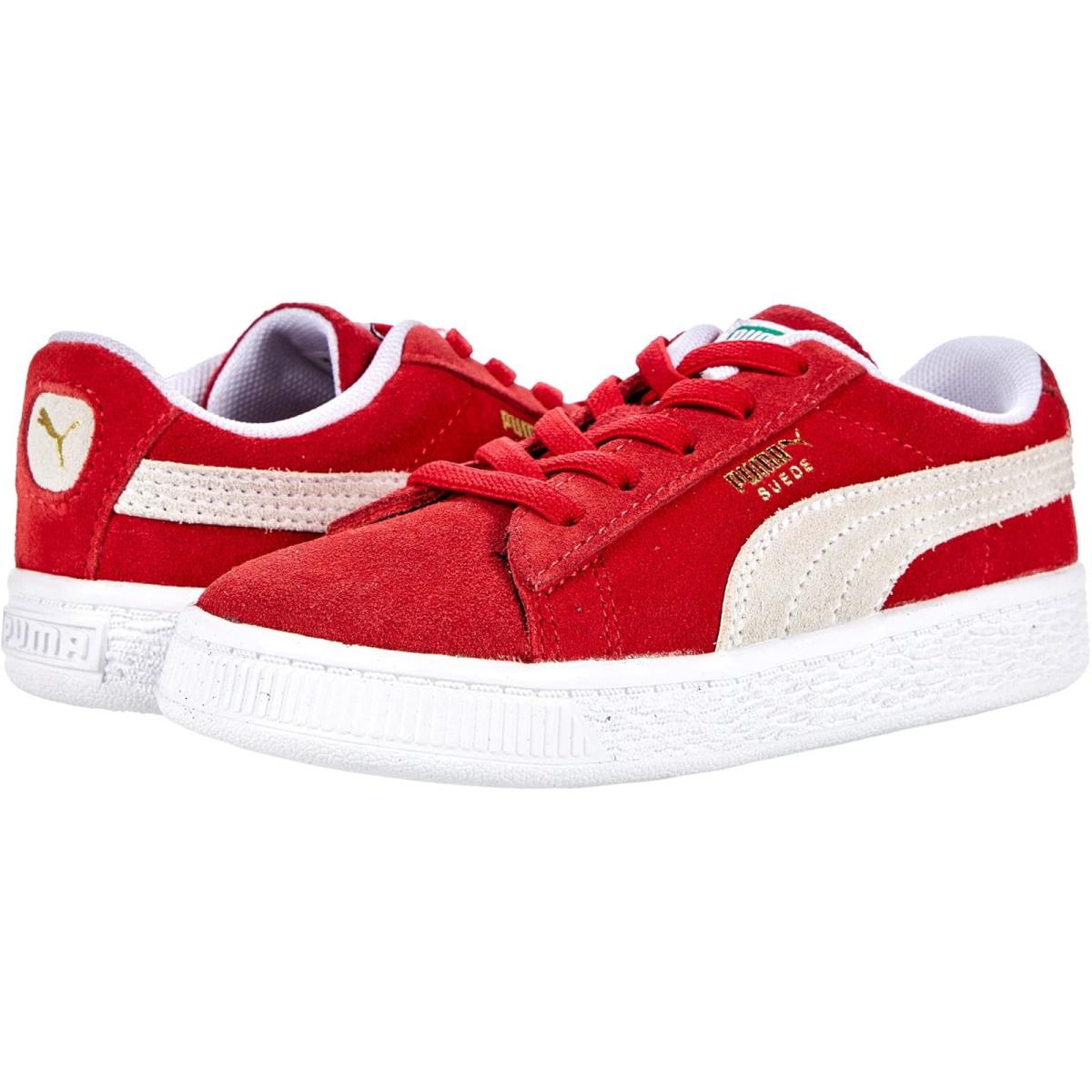 Puma Kids Puma Kids Suede Classic Xxi Alternate Closure Sneaker Toddler - High-Risk Red/Puma White