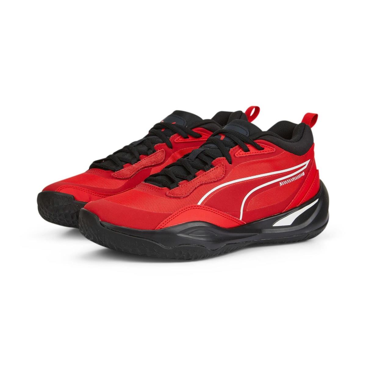 377572-01 Mens Puma Playmaker Pro - High Risk Red/Jet Black