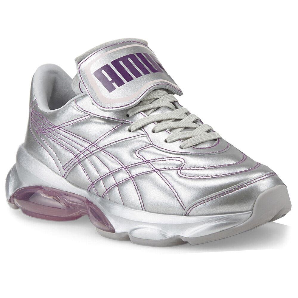 Puma Lipa X Cell Dome King Metallic Womens Silver Sneakers Casual Shoes 3872910 - Silver