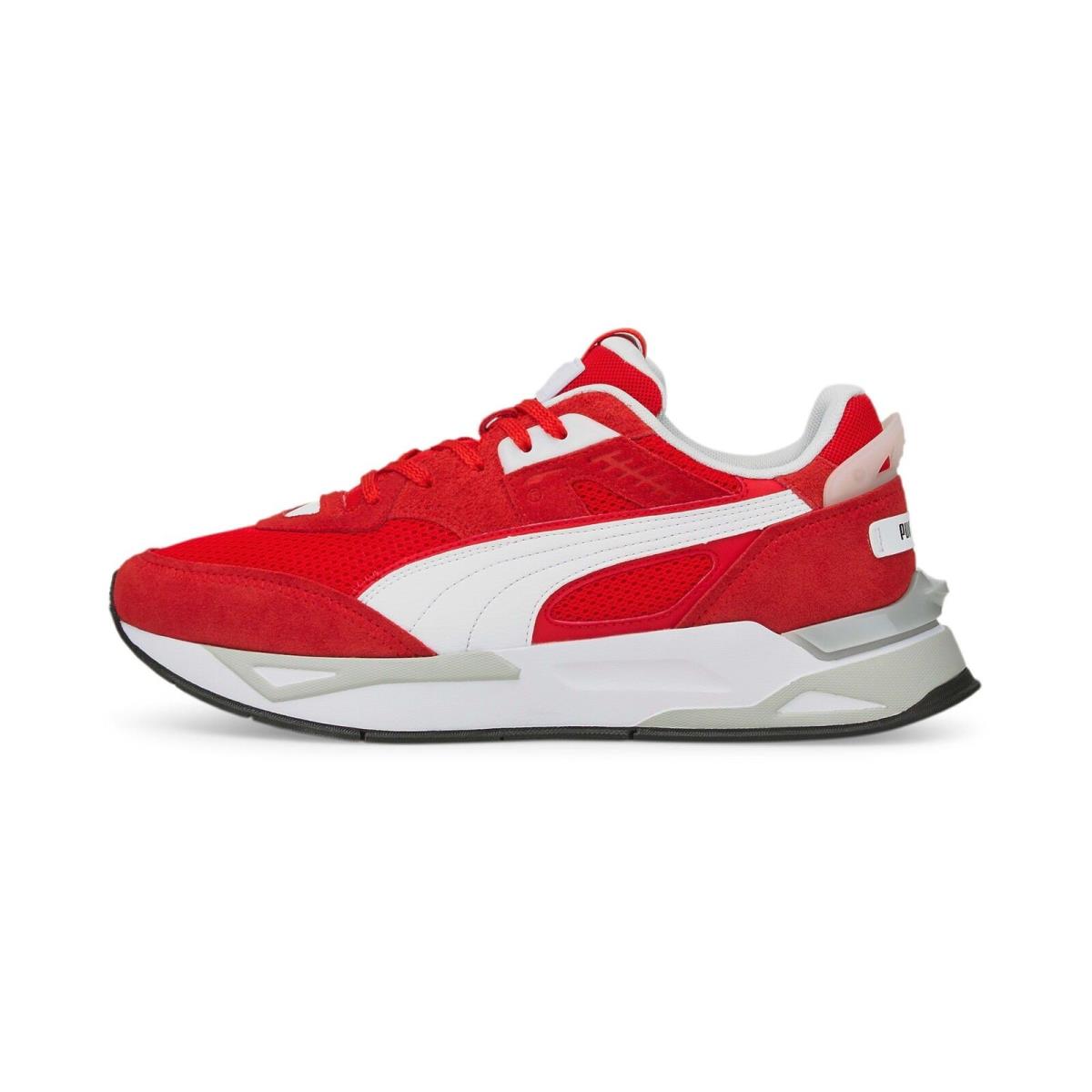 383705-02 Mens Puma Mirage Sport Heritage - High Risk Red/White