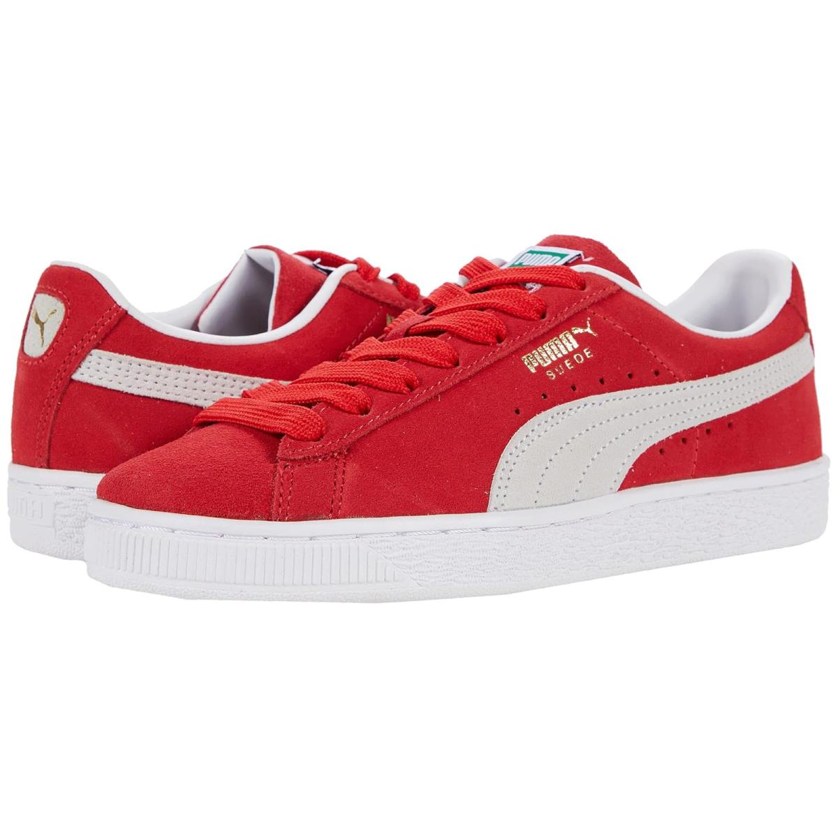 Children Unisex Shoes Puma Kids Puma Kids Suede Classic Xxi Sneaker Big Kid - High-Risk Red/Puma White