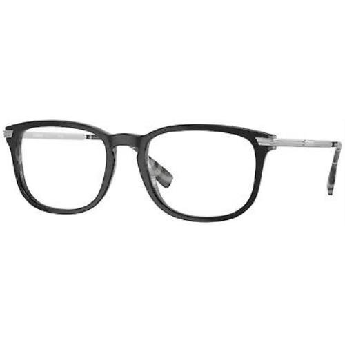 Burberry Eyeglasses BE2369F 3829 56mm Black on Charcoal / Demo Lens