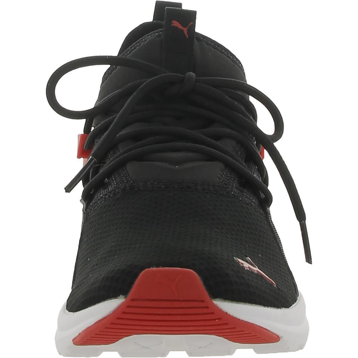 Puma Mens Electron 2.0 Gym Fitness Trainer Running Shoes Sneakers Bhfo 8352 - Black/Red/White