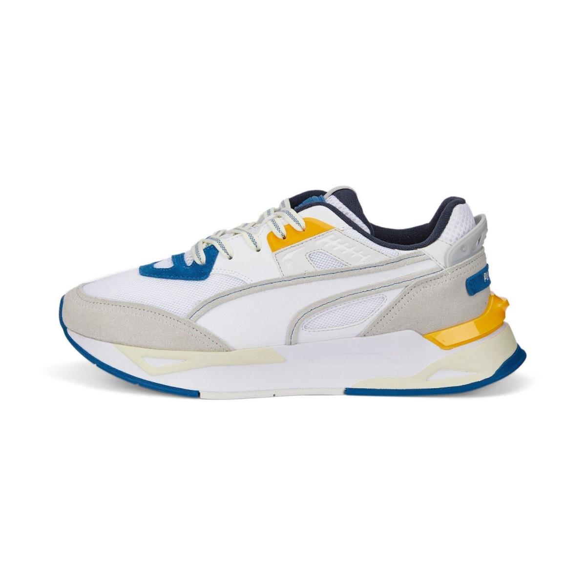 386446-01 Mens Puma Mirage Sport Cut Out - Nimbus Cloud-Lake Blue-Puma White