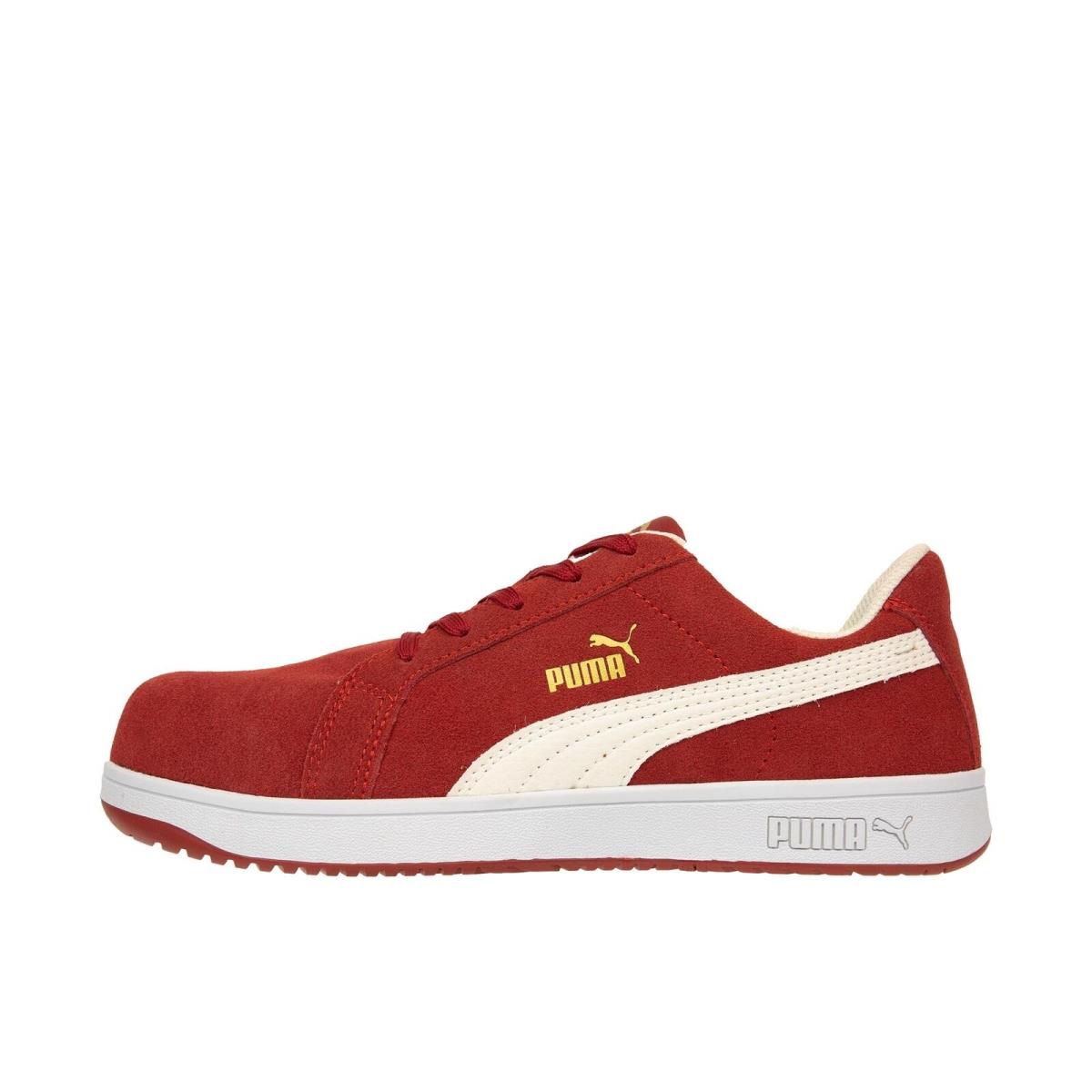 Puma Safety Womens Heritage Low Composite Toe Red White