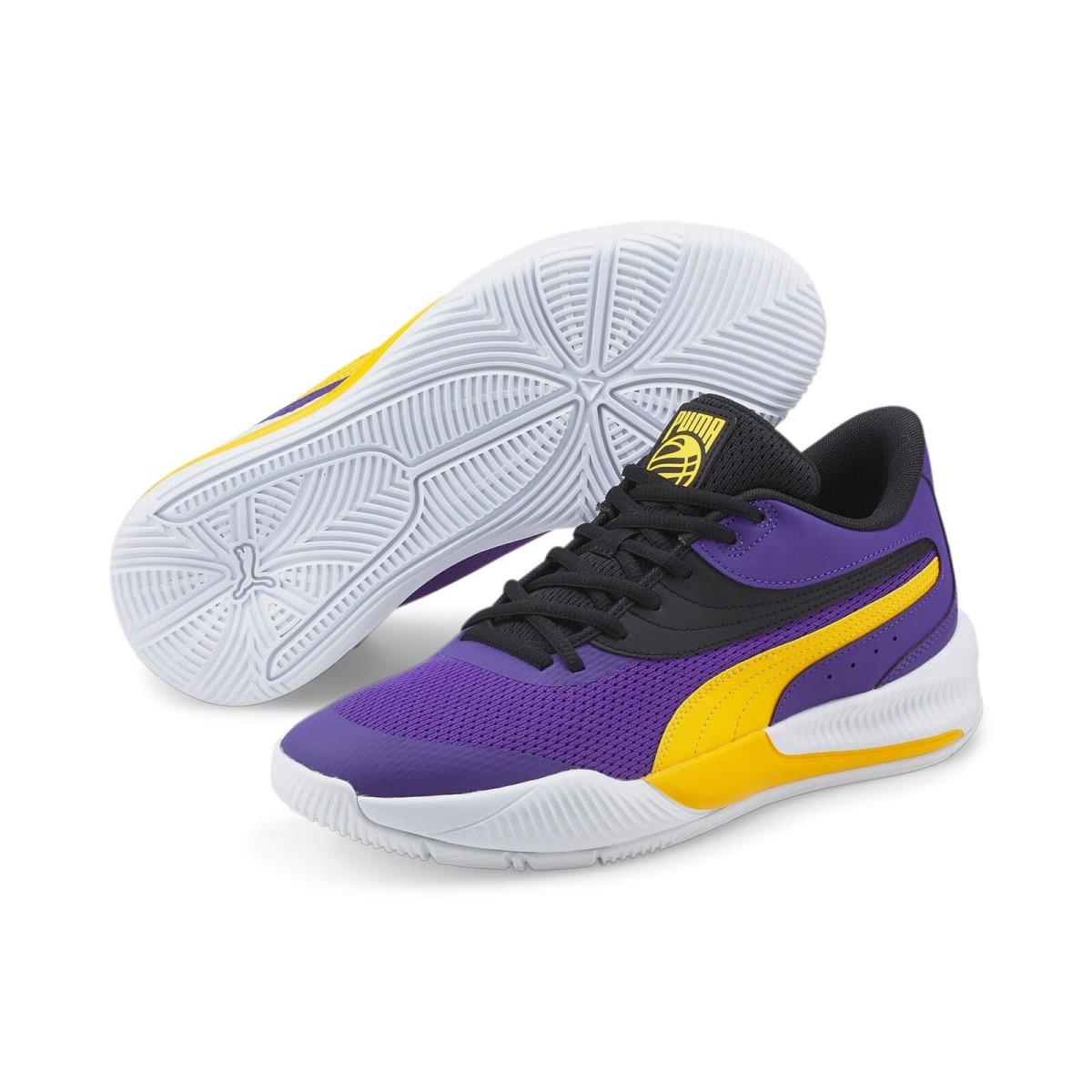 376640-10 Mens Puma Triple - Prism Violet/Spectra Yellow