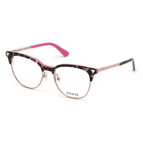 Guess GU2798-074-53 Pink Other Eyeglasses