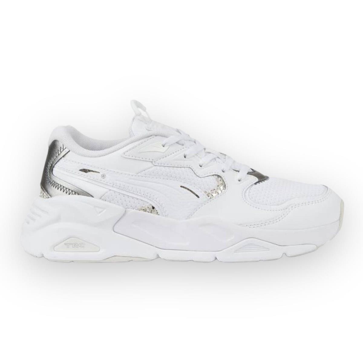 Puma Women`s Trc Mira Star Quality Sneakers 387157 01 White - White/Nimbus Cloud