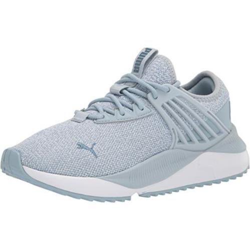 Puma Women`s Pacer Future Knit Sneaker 5.5 Size - Blue Fog/White