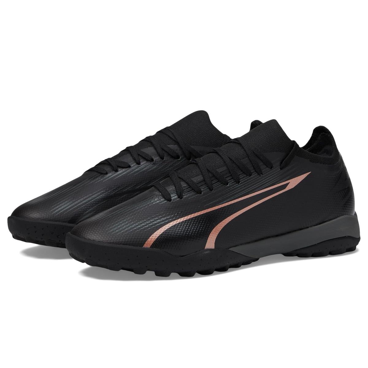 Man`s Sneakers Athletic Shoes Puma Ultra Match Turf Training - Puma Black/Copper Rose