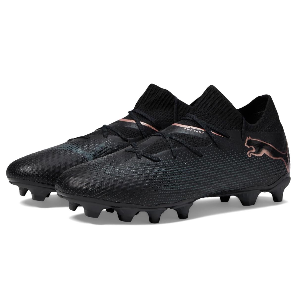 Man`s Shoes Puma Future 7 Pro Firm Ground/artificial Ground - Puma Black/Copper Rose