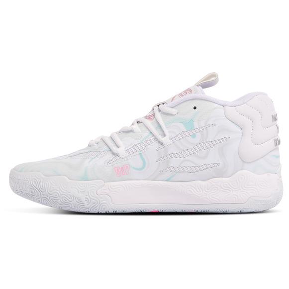 Mens Puma MB.03 Iridescent Sneaker Puma White Dewdrop Size 8-13