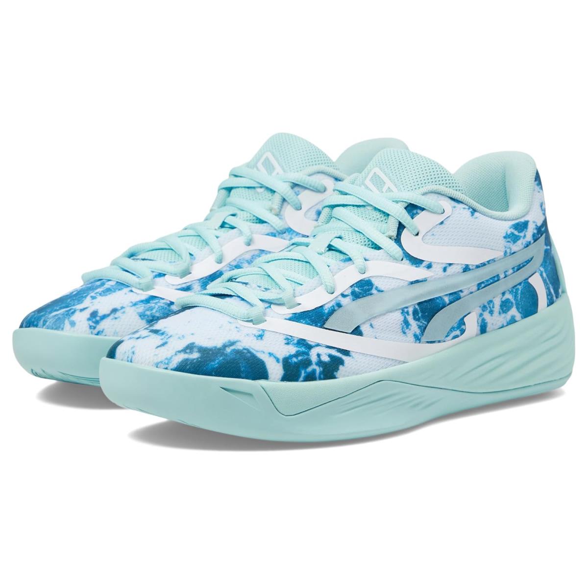 Woman`s Sneakers Athletic Shoes Puma Stewie 2 - Light Aqua/Puma White