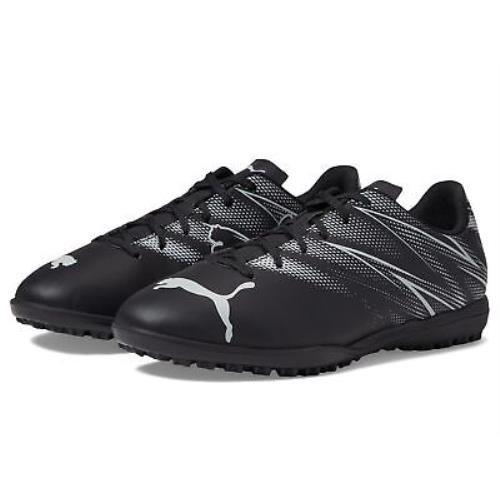 Man`s Sneakers Athletic Shoes Puma Attacanto Turf Training - PUMA Black/Silver Mist