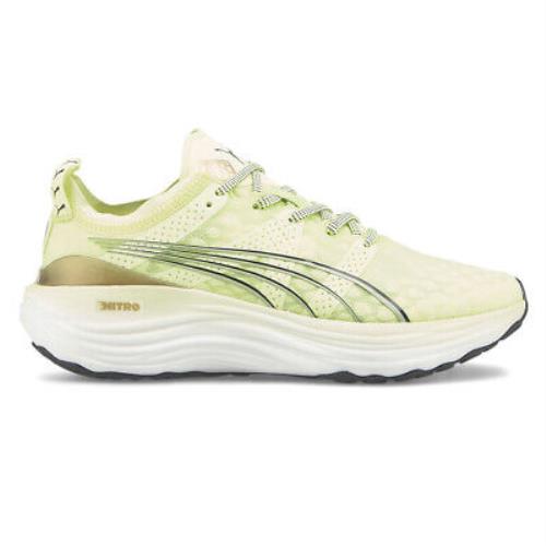 Puma Foreverrun Nitro Running Womens Yellow Sneakers Athletic Shoes 37775807 - Yellow
