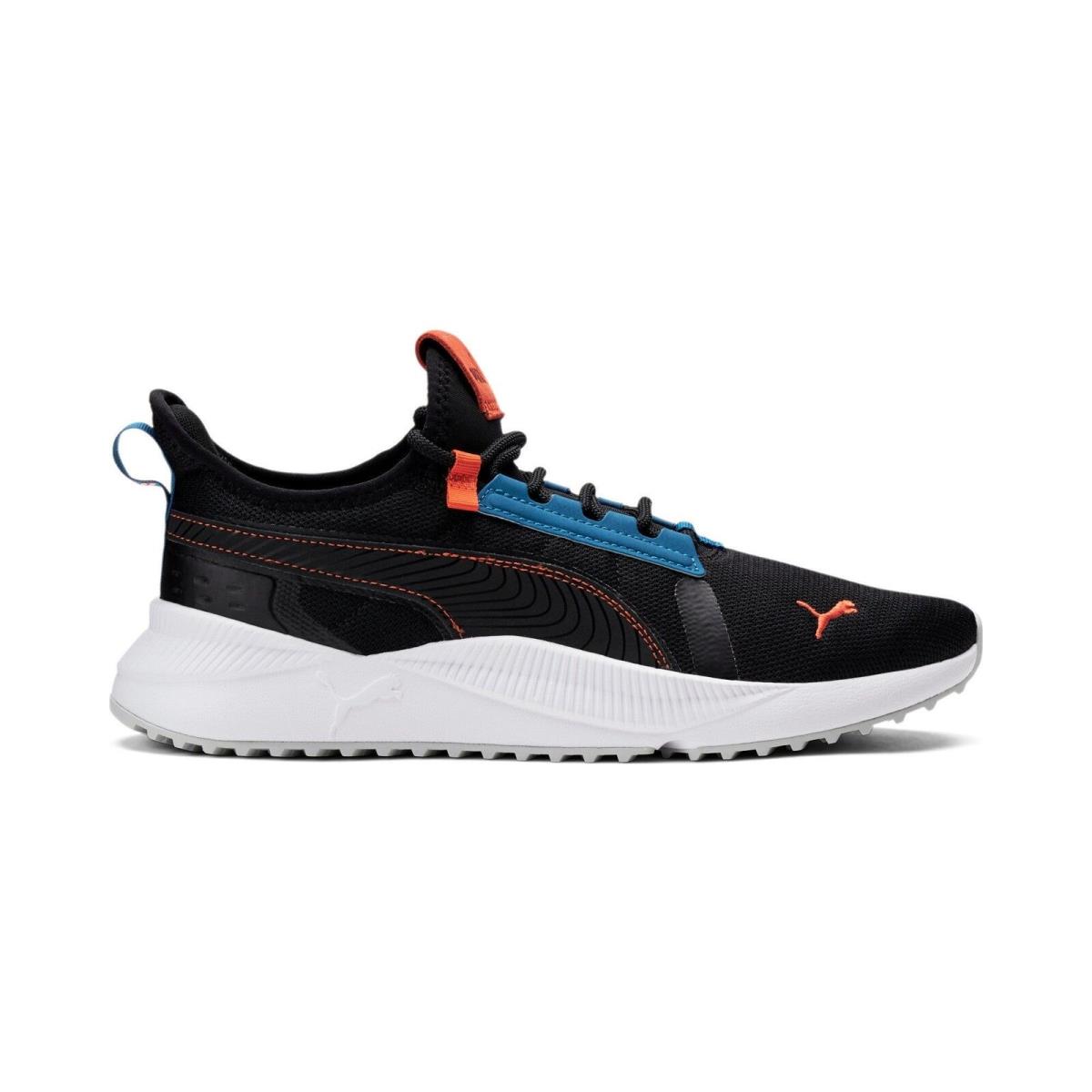 384635-04 Mens Puma Pacer Future Street - Black/Cherry Tomato