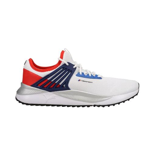 Puma Men`s Bmw Mms Pacer Future Sneaker - White/Multi