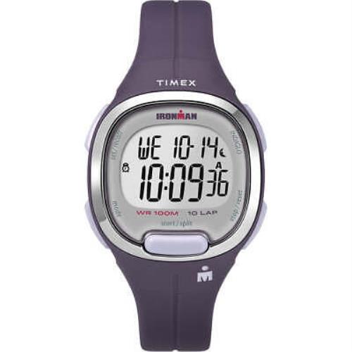 Timex Ironman Essential 10MS Watch - Purple Chrome TW5M19700 - Purple